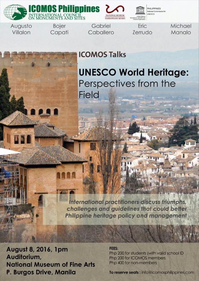 Icomos Talks Unesco World Heritage Perspectives From The Field